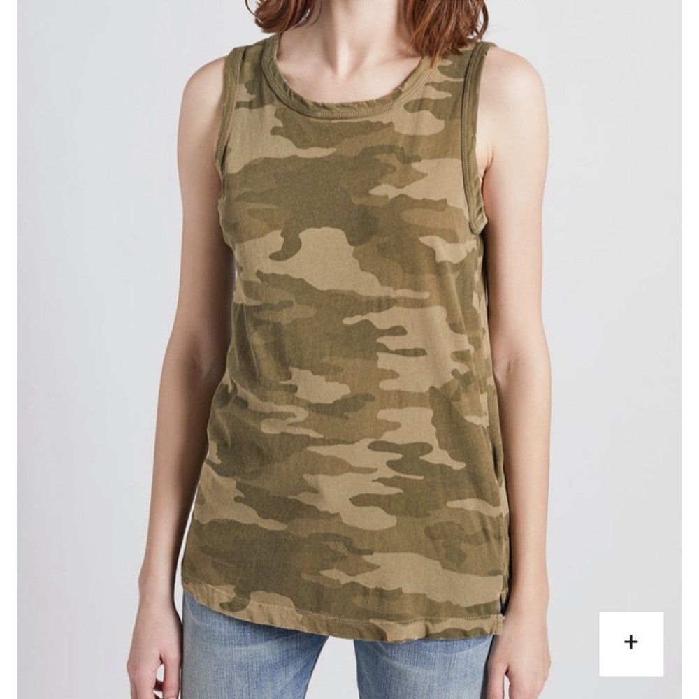 CURRENT/ELLIOT MUSCLE CAMO TANK *SOLD OUT* 🌸⭐️